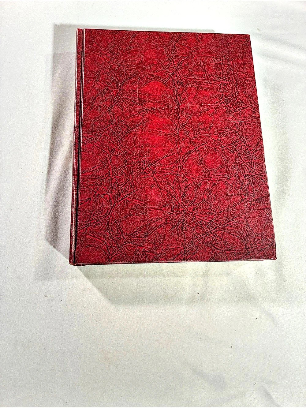 Encyclopaedia Britannica Book of the Year 1951 Vintage Reference Book in Red